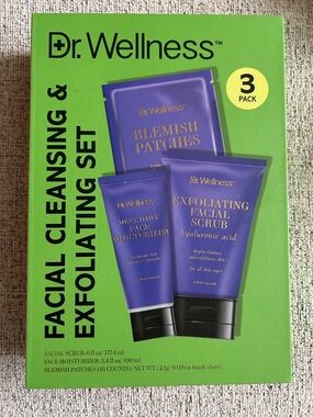 Dr. Wellness Exfoliating Facial Cleanse Set